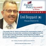 thumbnail of Kansas Family Voice of Kansas Endorses Emil Bergquist for Kansas House of Representatives