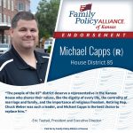 thumbnail of Kansas Family Voice of Kansas Endorses Michael Capps for Kansas House of Representatives