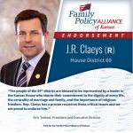 thumbnail of Kansas Family Voice of Kansas Endorses J.R. Claeys for Kansas House of Representatives
