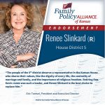 thumbnail of Kansas Family Voice of Kansas Endorses Renee Slinkard for Kansas House of Representatives