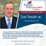 thumbnail of Kansas Family Voice of Kansas Endorses Sean Tarwater for Kansas House of Representatives