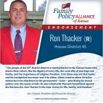 thumbnail of Kansas Family Voice of Kansas Endorses Ron Thacker for Kansas House of Representatives