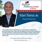 thumbnail of Kansas Family Voice of Kansas Endorses Adam Thomas for Kansas House of Representatives