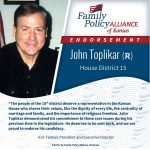 thumbnail of Kansas Family Voice of Kansas Endorses John Toplikar for Kansas House of Representatives